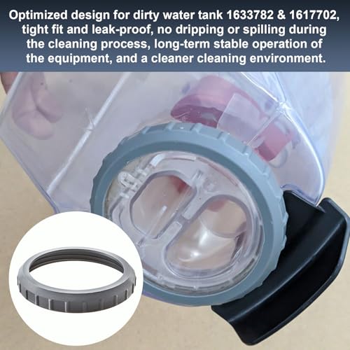 Hugexpen Dirty Tank Bottom Ring Cap Fits for Bissell ProHeat 2X Revolution Carpet Cleaners, Carpet Cleaner Parts for Bissell Carpet Cleaner Replacement Parts 1633782 & 1617702 - Image 5