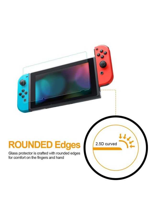 Supershieldz (2 Pack) Designed for Nintendo Switch Tempered Glass Screen Protector, 0.32mm, Anti Scratch, Bubble Free - Image 4