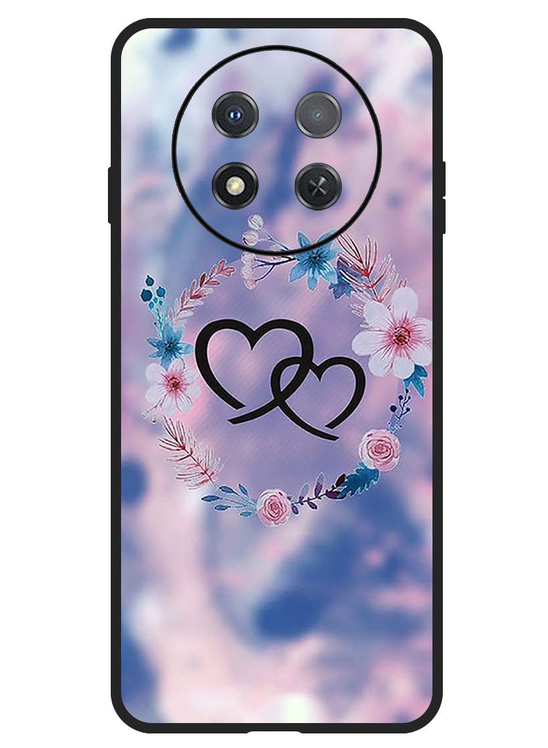 Theodor Protective Case Anti Scratch Shock Proof Bumper Cover For Huawei Enjoy 60X Two HEarts - Image 1