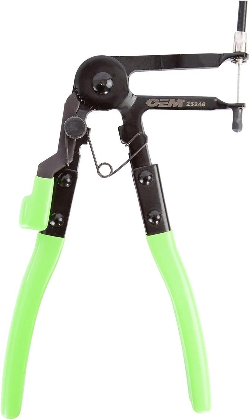 OEMTOOLS 25246 Hose Clamp Pliers, Install and Remove Spring Clamps in Hard-to-Reach Areas, Flexible Hose Pliers Tool for Automotive Radiator and Heater Hoses, Multi Position Lock - Image 4
