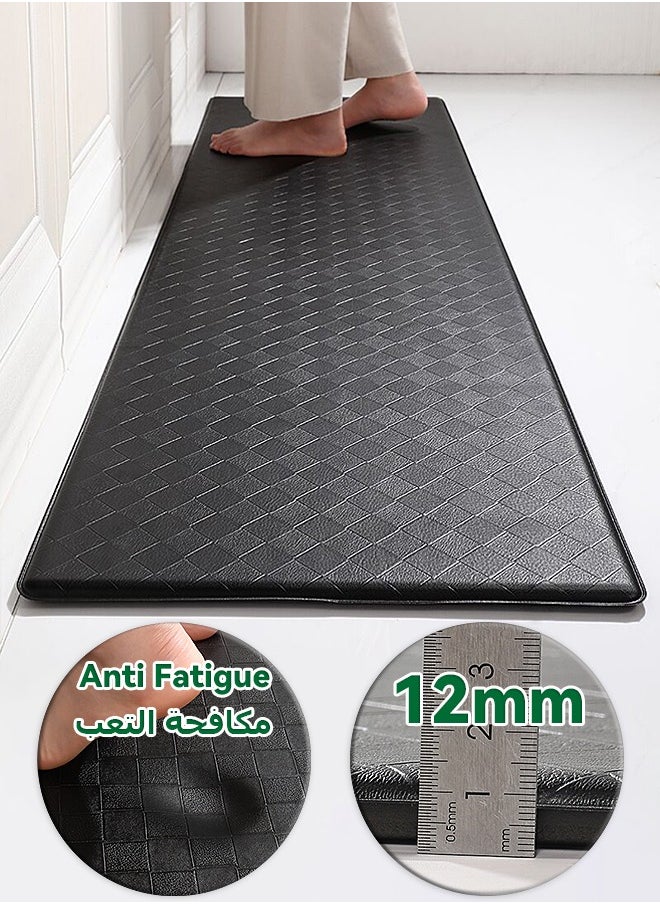 MITOYO - 1-Piece Anti Fatigue Floor Mat - Waterproof and Oilproof - Multifunctional Carpet - Office Floor Rug - Yoga Mat - Kitchen Mat - Image 1