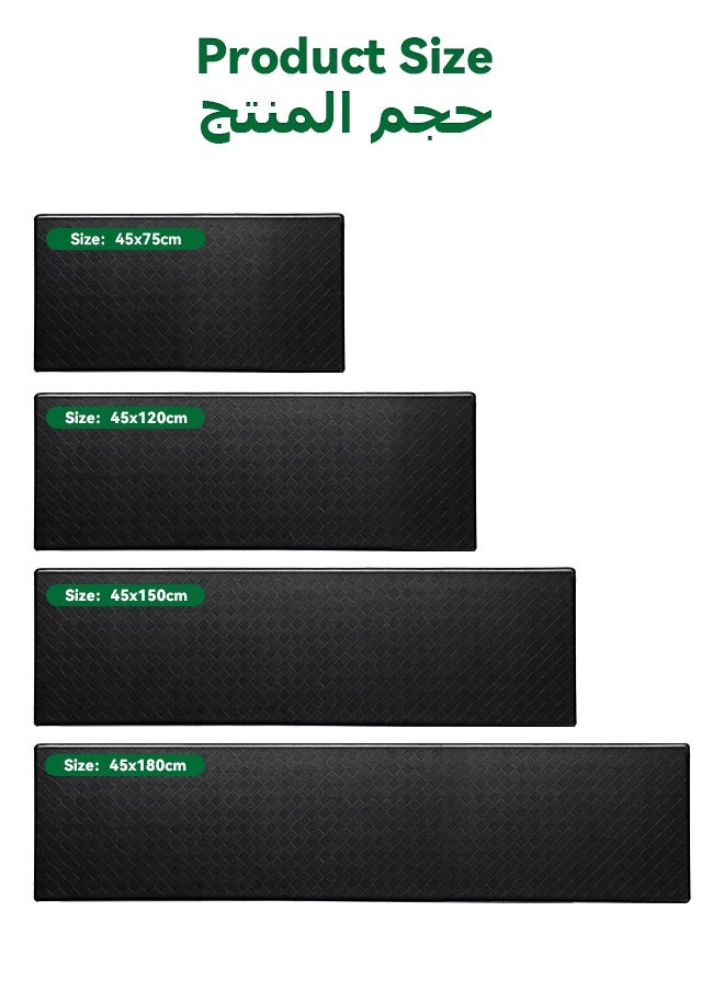 MITOYO - 1-Piece Anti Fatigue Floor Mat - Waterproof and Oilproof - Multifunctional Carpet - Office Floor Rug - Yoga Mat - Kitchen Mat - Image 1
