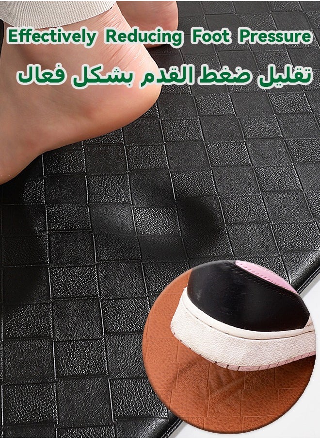 MITOYO - 1-Piece Anti Fatigue Floor Mat - Waterproof and Oilproof - Multifunctional Carpet - Office Floor Rug - Yoga Mat - Kitchen Mat - Image 1