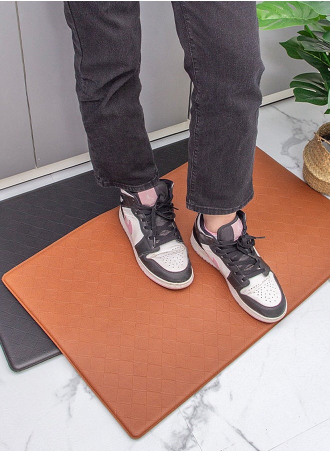 MITOYO - 1-Piece Anti Fatigue Floor Mat - Waterproof and Oilproof - Multifunctional Carpet - Office Floor Rug - Yoga Mat - Kitchen Mat - Image 1