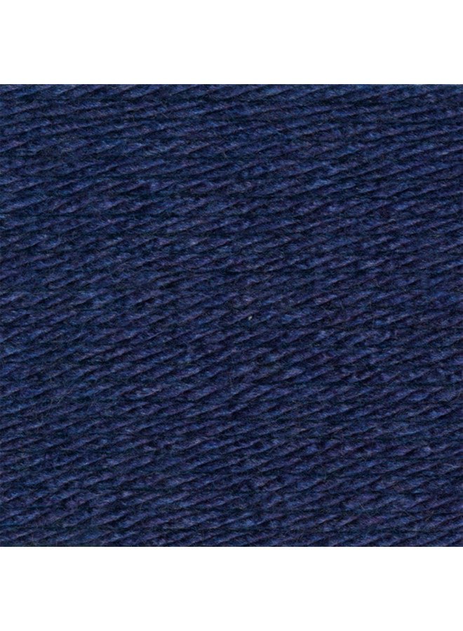 Lion Brand Yarn Hometown Yarn, Bulky Yarn, Yarn for Knitting and Crocheting, 1-Pack, San Diego Navy - Image 2