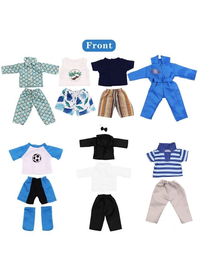 SOTOGO 7 Sets 18 Inch Boy Doll Clothes Doll Outfits Doll Accessories For American 18 Inch Boy Doll - Image 5