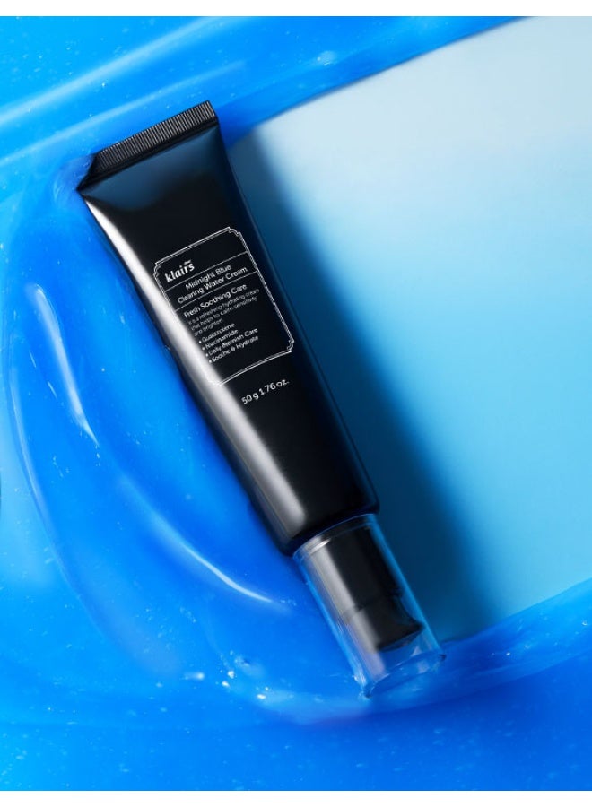 Dear,Klairs Dear, Klairs Midnight Blue Clearing Water Cream 50g - Image 4