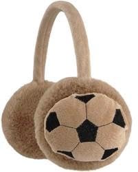 RR DESIGN Kids Winter Earmuffs, Soft Fleece, Warm, Stylish Soccer Design -Color option available -mix color - Image 1