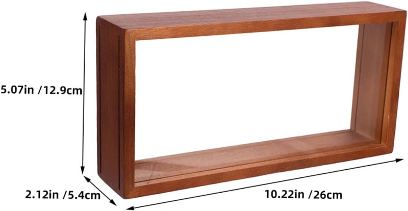 2pcs Dried Flower Shadow Box Frame Display Case for Plant Specimens Unique Home Decor Natural for Desktop Arrangements Creative Idea - Image 3