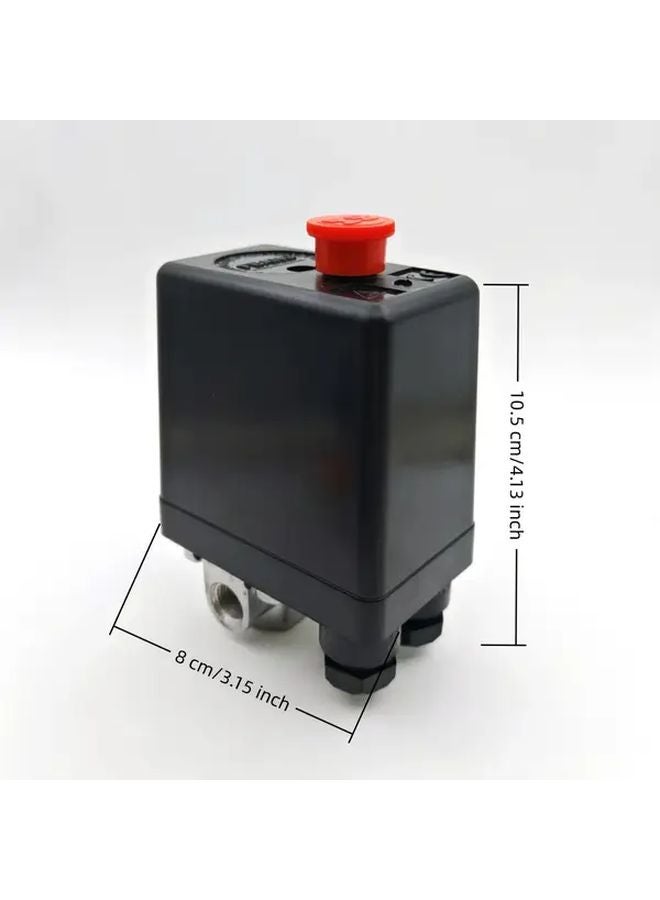 4 Holes Metal Valve For Air Compressor Pressure Switch Single Hole Control - Image 4