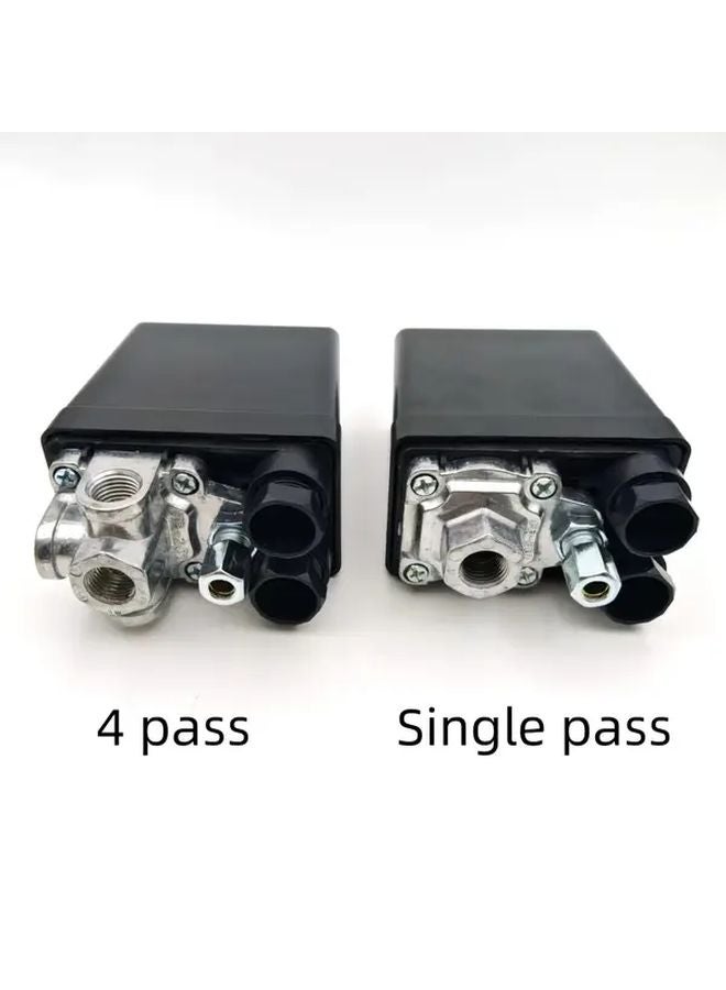 4 Holes Metal Valve For Air Compressor Pressure Switch Single Hole Control - Image 5