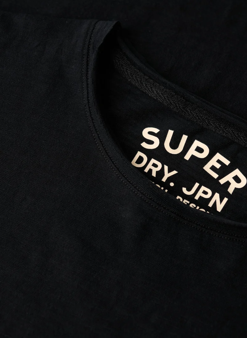 Superdry Raw Edge Slub Ls Top