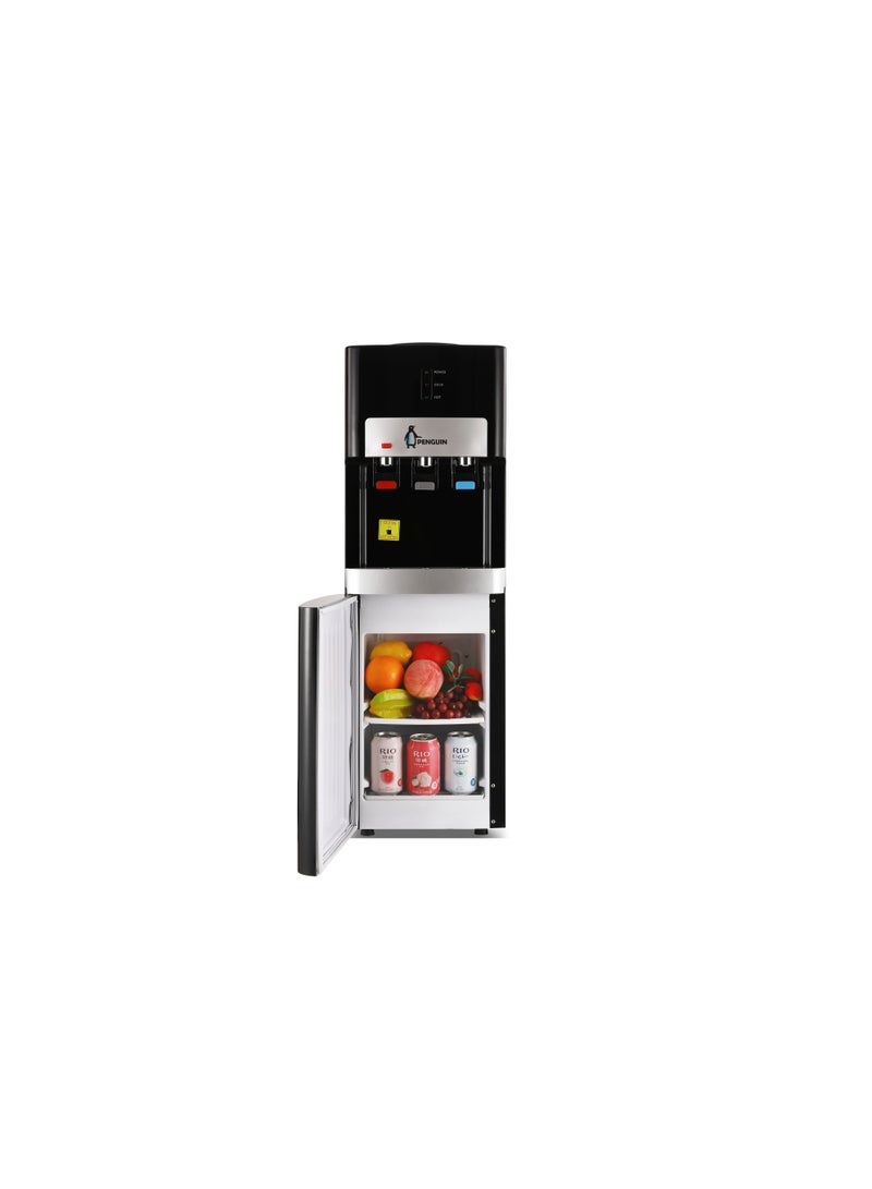 بنجوين Water dispenser 3 Taps with fridge HR001 Black HR001 Multicolour - Image 2