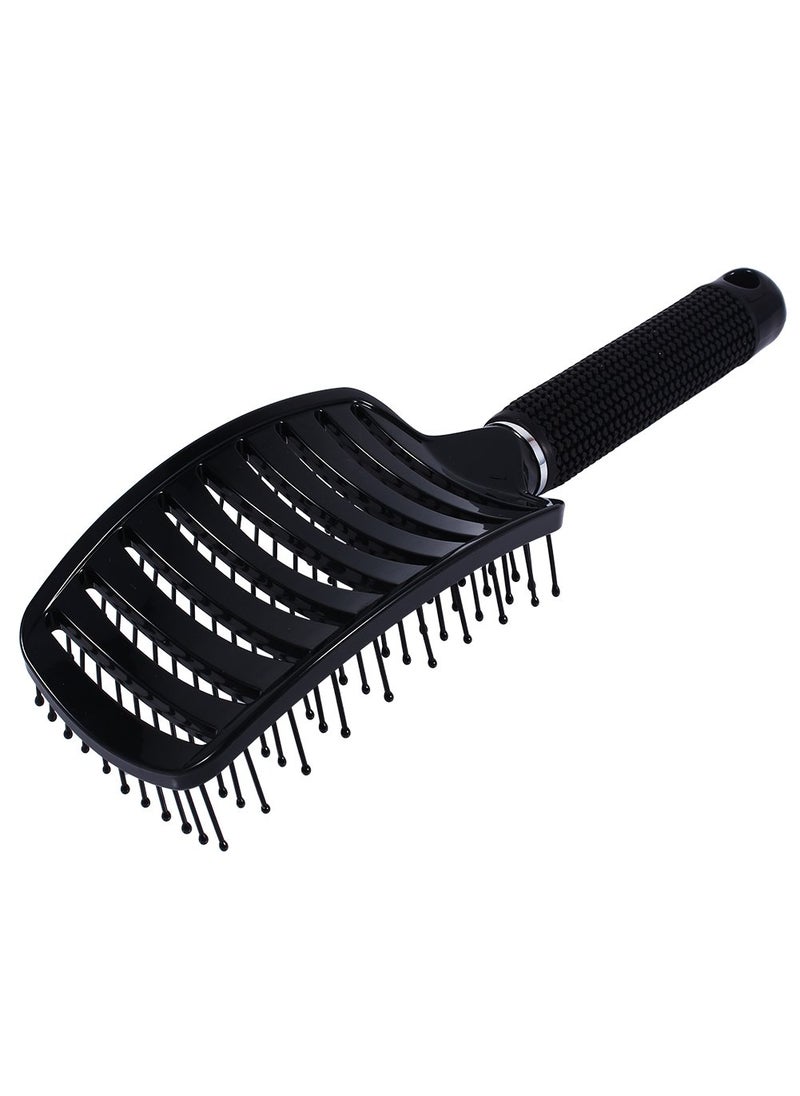 DaMohony - Curved Vent Brush for Blow Drying Professional Styling Hair Brush for Men Women Vented Hair Brush for Faster Blow Drying Antistatic - Image 1