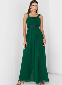 One Shoulder Shimmer Dress