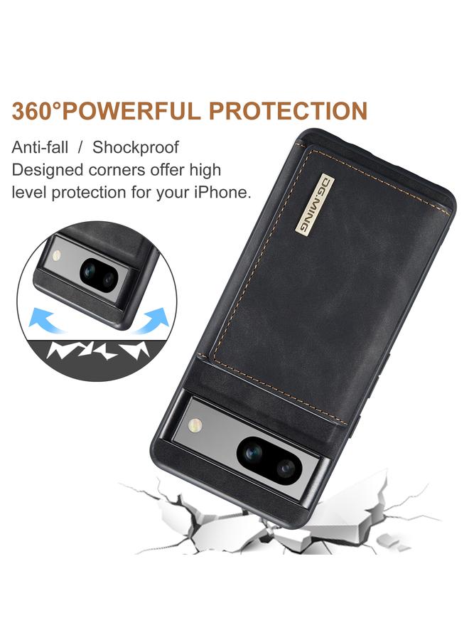 Dg Ming Case For Google Pixel 8A M1 Series 3-Fold Multi Card Wallet + Magnetic Phone Case - Image 4