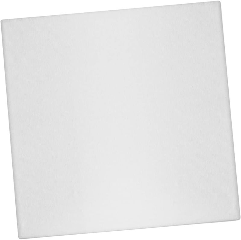 Operitacx 2pcs Custom Square Stretched Oil Painting Canvas Cotton Wood Panel Versatile Art Media Support - Image 2