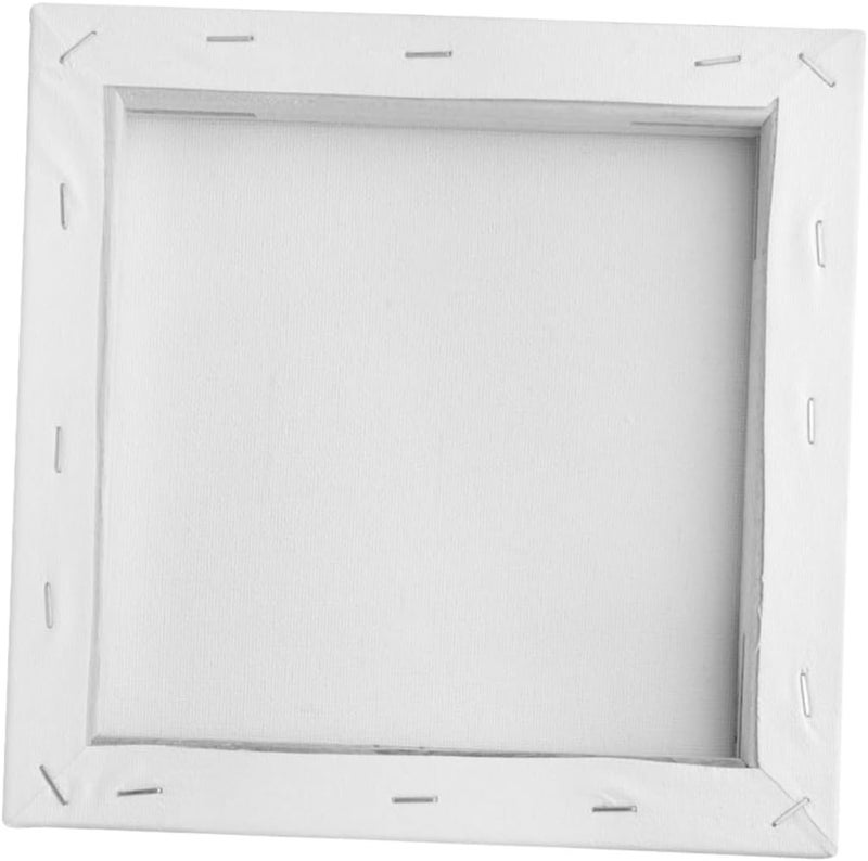 Operitacx 2pcs Custom Square Stretched Oil Painting Canvas Cotton Wood Panel Versatile Art Media Support - Image 4