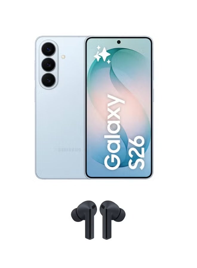 Galaxy S26 لون أزرق سماوي