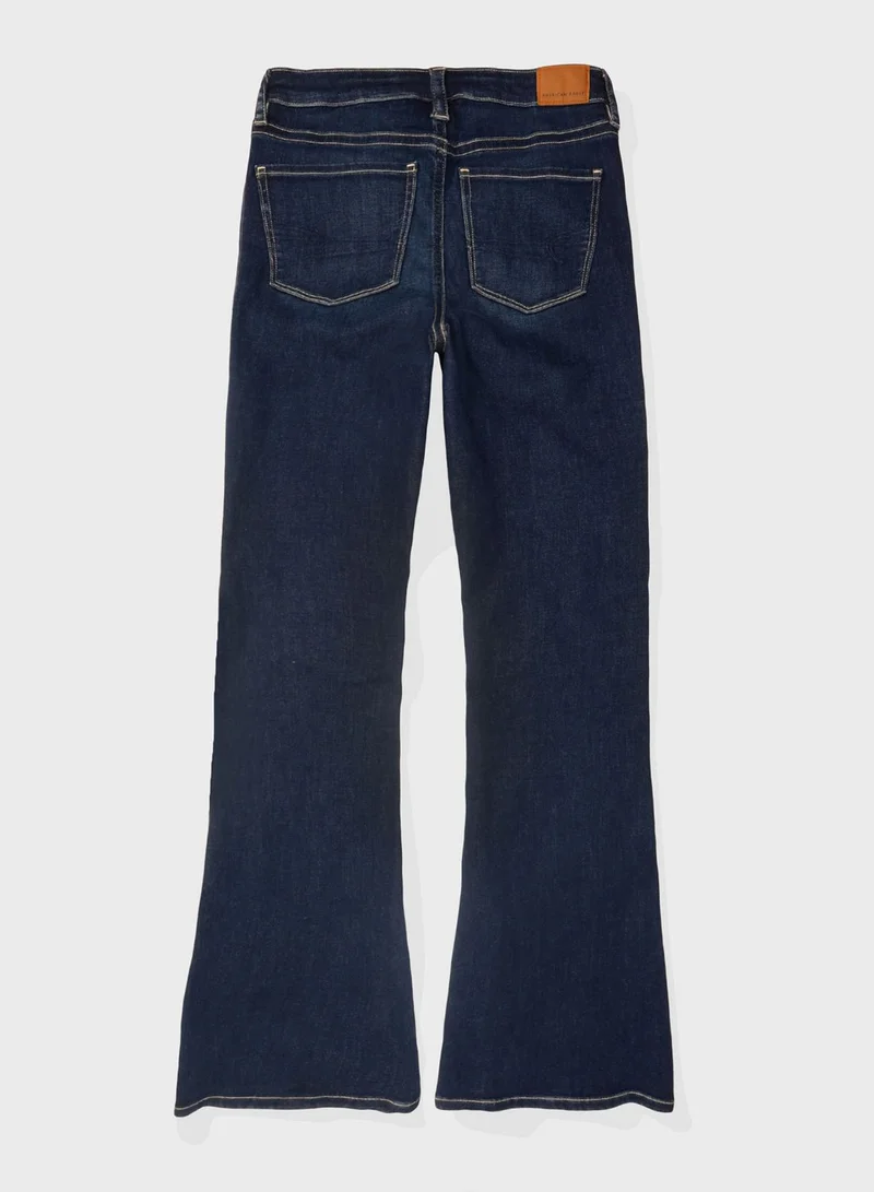 American Eagle Flared High Waist Jeans