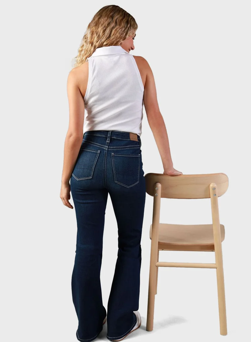 American Eagle Flared High Waist Jeans