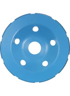 NIBEMINENT Diamond 2 Row Segment Grinding Wheel Disc Blue/Silver  - Image 4