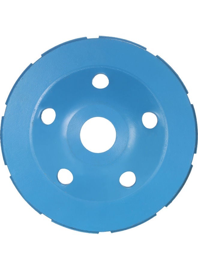 NIBEMINENT Diamond 2 Row Segment Grinding Wheel Disc Blue/Silver  - Image 4