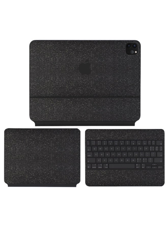 For IPad Pro Wonderful Control Keyboard Sticker Apple Air5 Wonderful Control Keyboard Body Shell Protective Film-Color:Matte Black-Dimensions:2020/2021/2022 IPad Pro Wonderful Control Keyboard (12.9 )-Bottom Film D - Image 3