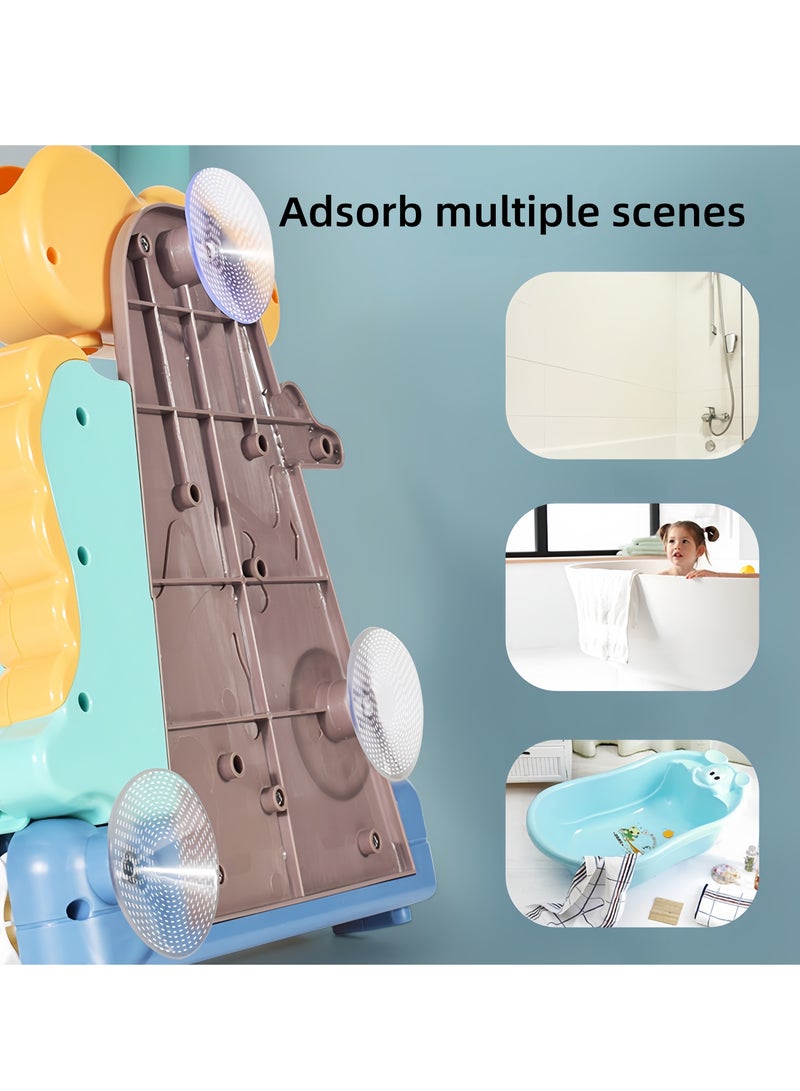 Baby Bath Toy for Toddlers Baby and Kids, Boys and Girls Bath tub Toy, Spinning Gear and irrigating, turning fun for Toddler or Baby Bath Time, Sensory Development Bath Tub Toys (Dinosaur)  - Image 4