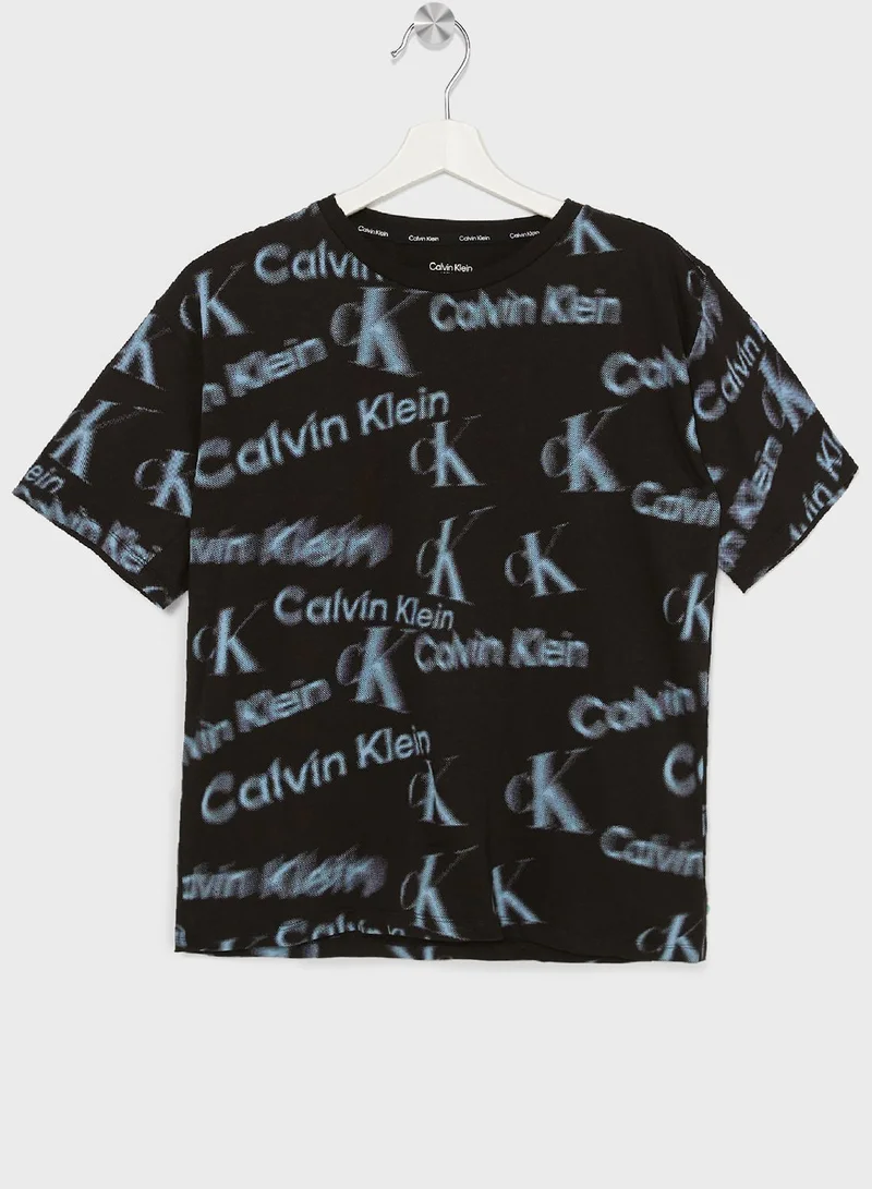 CALVIN KLEIN Kids 2 Pack Assorted T-Shirt