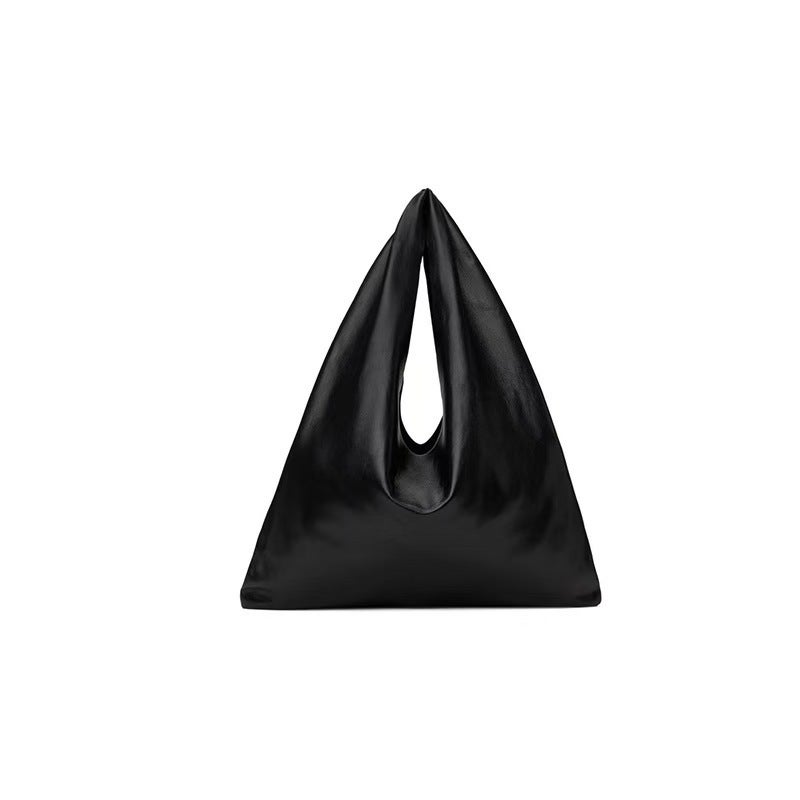 Sale Suede Row Handbag Fashionable Hobo Triangle Bag Versatile Hand-Carrying Armpit Bag - Image 1