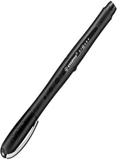 Stabilo black+ rollerball gel black ink pen fine point tip - black
