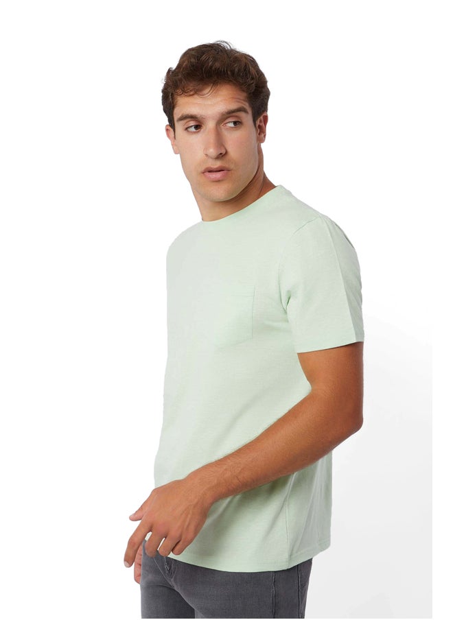 Casual Cotton Regular Fit T-Shirt With Pocket - pzsku/Z6184FEE4F3F02BE3DB43Z/45/_/1717590531/bfc48c53-2f04-491d-94d5-e9945dc3d31b