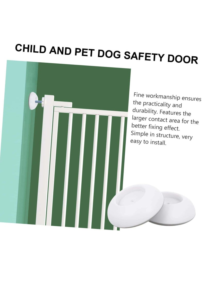 Aideli Baby Gate Wall Protector 4 Pack - Safety Wall Bumpers for Pressure Mounted Gates, Baseboard, Stairs & Door Frame Protection - Image 3