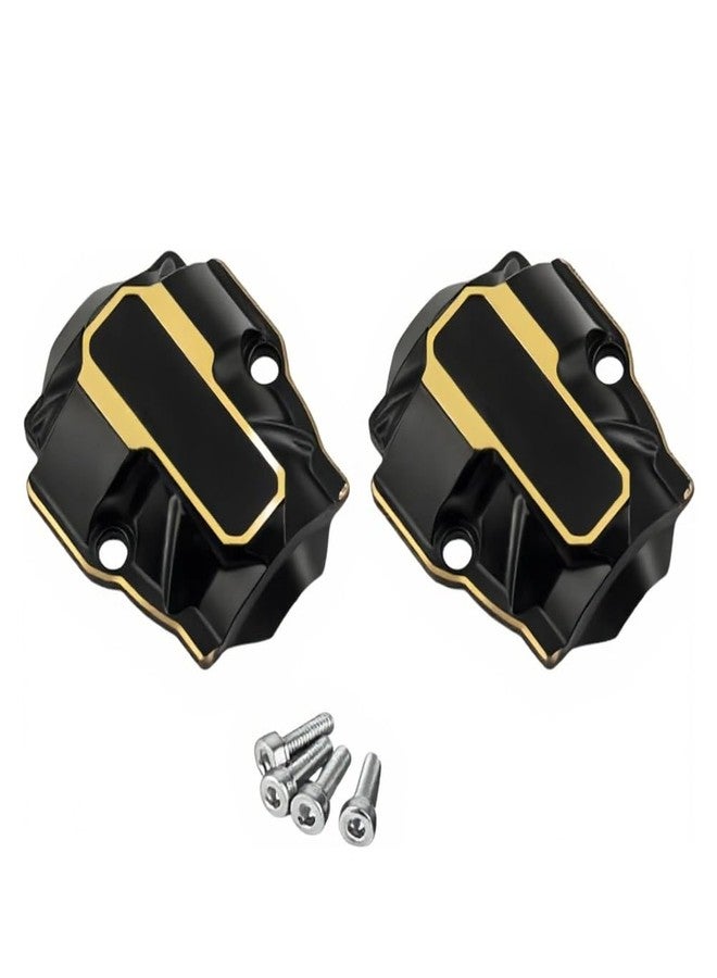 FSDKEDUF 16.7g Brass Diff Covers Front and Rear Axle Differential Covers for Redcat Ascent-18 Rc Car Upgrade Parts Crawler Accessories 1/18 - Image 2