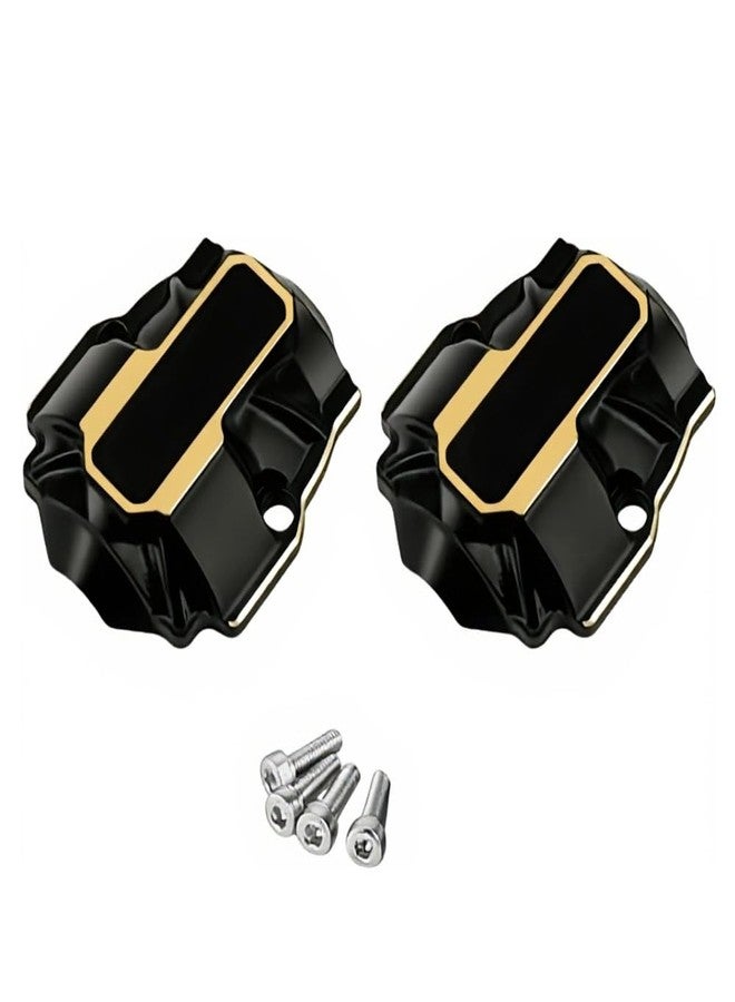 FSDKEDUF 16.7g Brass Diff Covers Front and Rear Axle Differential Covers for Redcat Ascent-18 Rc Car Upgrade Parts Crawler Accessories 1/18 - Image 3