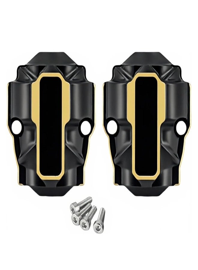 FSDKEDUF 16.7g Brass Diff Covers Front and Rear Axle Differential Covers for Redcat Ascent-18 Rc Car Upgrade Parts Crawler Accessories 1/18 - Image 4