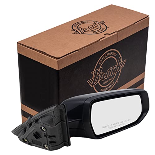 Brock Replacement Passenger Power Side Door Mirror Compatible with 2016-2019 Malibu - Image 1