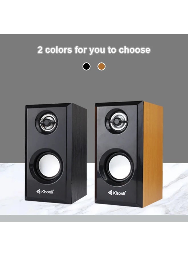 Kisonli T-001 USB Wired Speaker – Clear Sound and Perfect Performance for PC & Laptop - Image 5