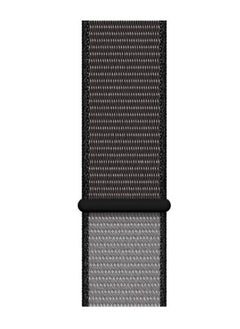 Nylon Replacement Band For Apple Watch Series 5/4/3/2/1 Anchor Grey/Black
