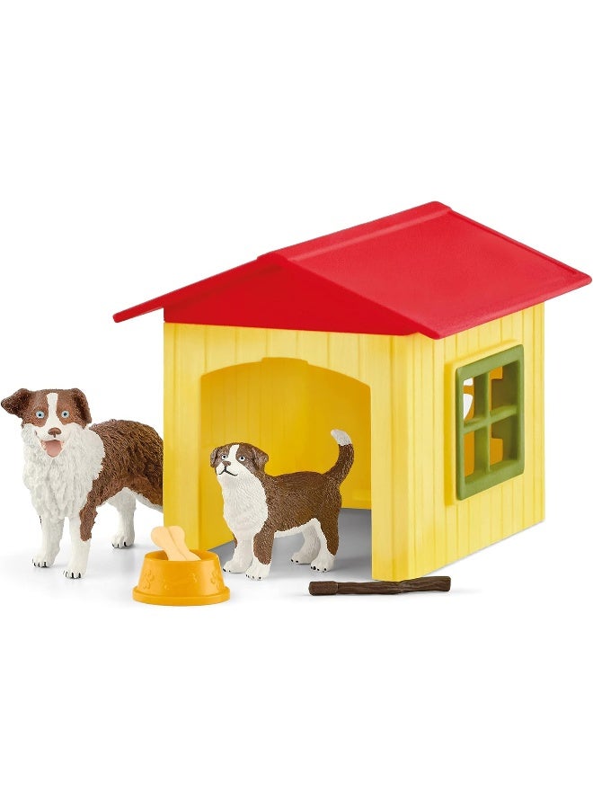 SCHLEICH 42573 Farm World Dog Kennel - Image 1