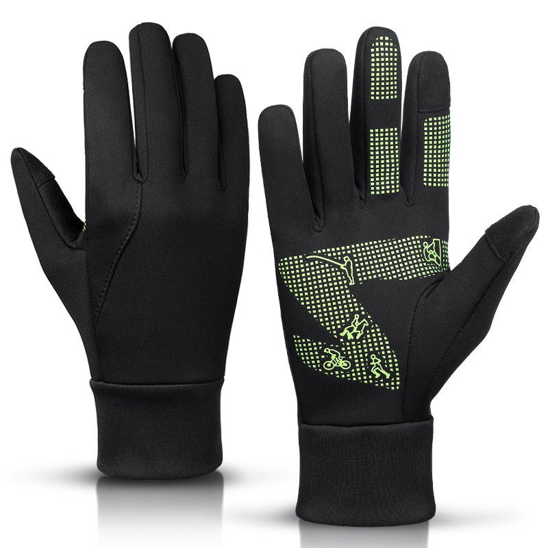 Sports Gloves With Air Cushion Anti Slip Wear Resistant Protection For Fitness Cycling And Outdoor Activities - Image 1