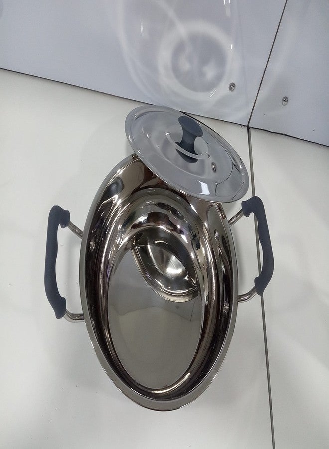 Chakmak KADHAI Rambo Induction Base W/LID 28 CM