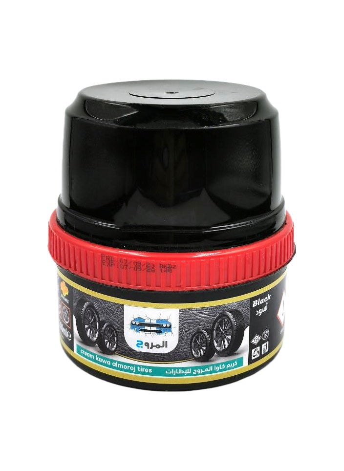 KAWA - Tire Polishing Cream Kawa Almoroj Tires 200ml Car Kawa Polish Cream - Image 1