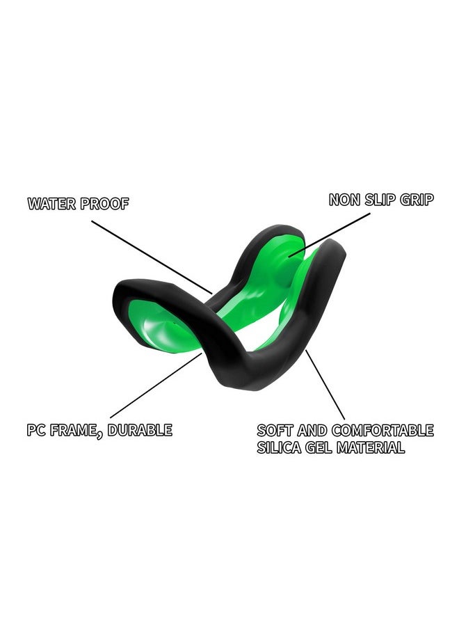 Water Gear - مشبك أنف للسباحة باللون الأخضر - Image 1
