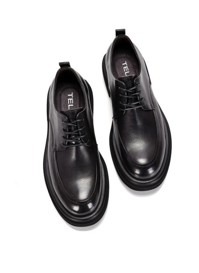 KUYING - New Men's Business Leather Shoes - Image 1