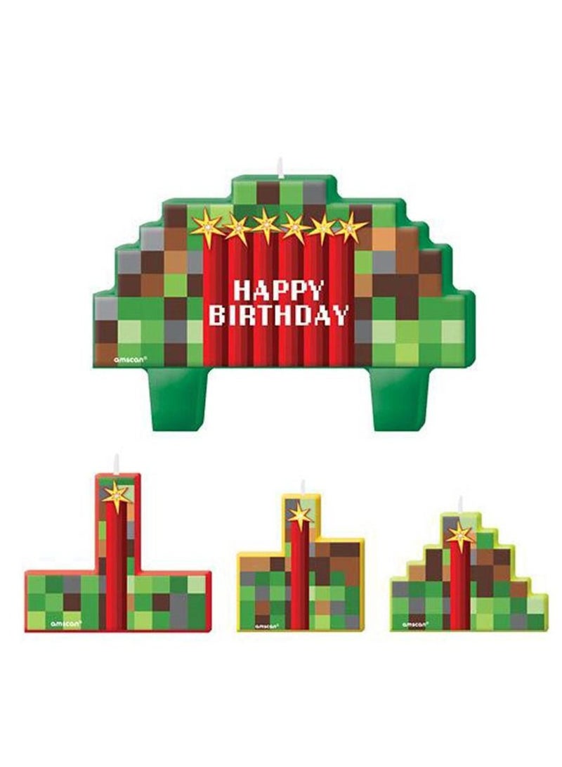 Amscan TNT Premium Tableware Supplies Includes Birthday Candle and Banner, for 8 Guests - Image 5