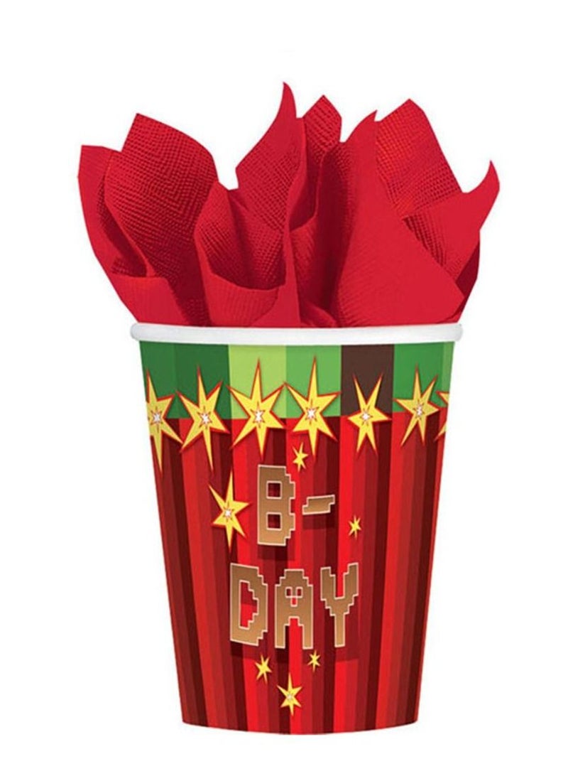 Amscan TNT Premium Tableware Supplies Includes Birthday Candle and Banner, for 8 Guests - Image 4