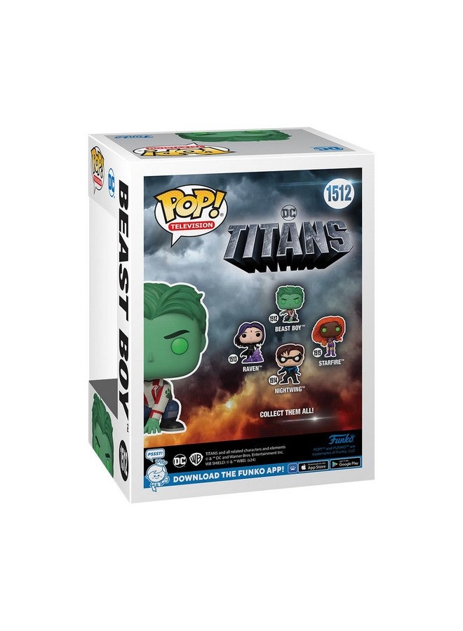 Funko POP! TV: Titans - Beast Boy - DC Titans - Collectable Vinyl Figure - Gift Idea - Official Merchandise - for Kids & Adults - TV Fans - Model Figure for Collectors and Display - Image 3