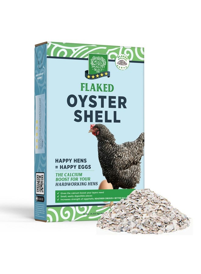 Small Pet Select Flaked Oyster And Seashell Mix  Calcium Supplement For Chickens & Ducks (10Lb) - Image 1